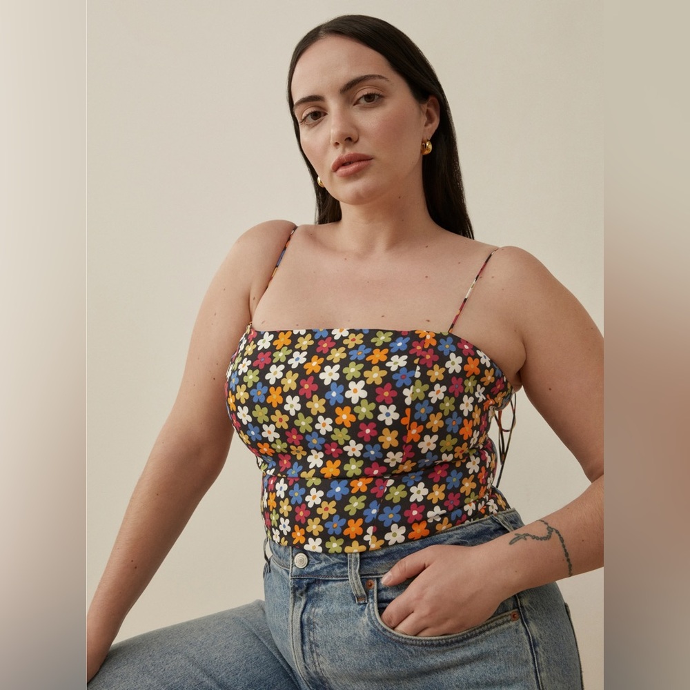 Reformation Meyer Top - Daisy Sz 2